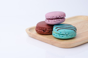 colorful macarons