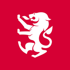 Heraldic lion