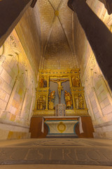 Altar in Leon Cathedral on the Camino de Santiago