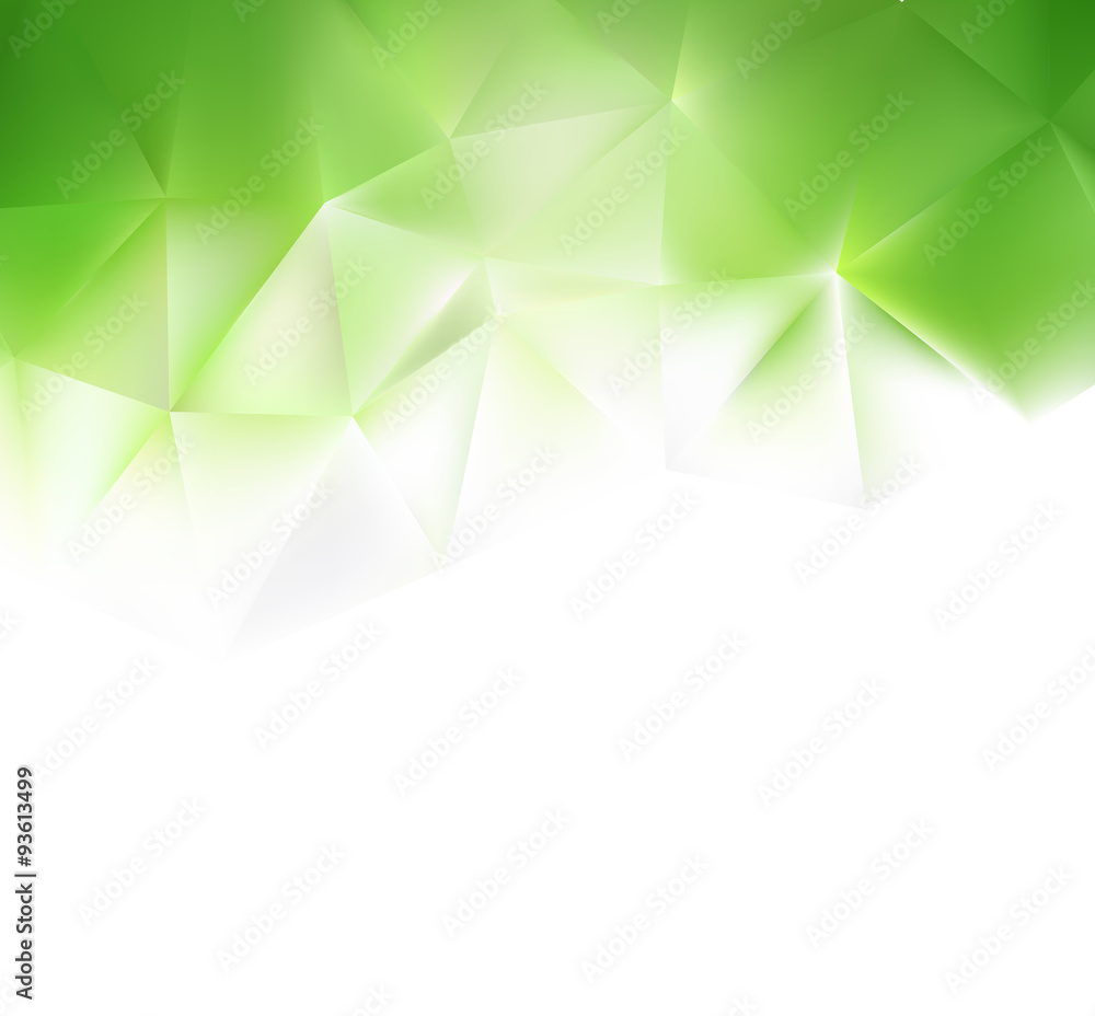 Poster abstract geometric background design