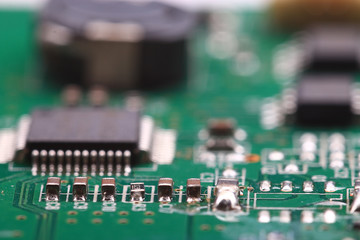 Fototapeta na wymiar background chip computer electronics