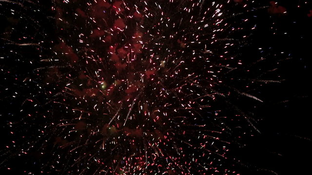 Fireworks explode night celebration 4th July P HD 1221