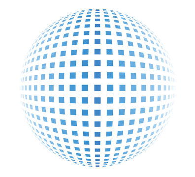 Abstraktes Kugel Symbol