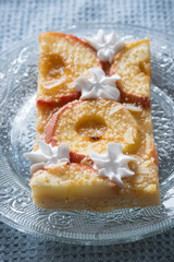 Frischer Apfelkuchen