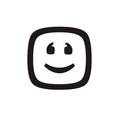 Fototapeta premium Vector. Good emotions. Sign.