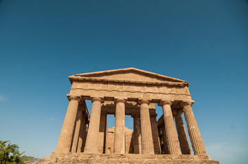 Fototapeta premium Valley of the Temples in Agrigento - Sicily 