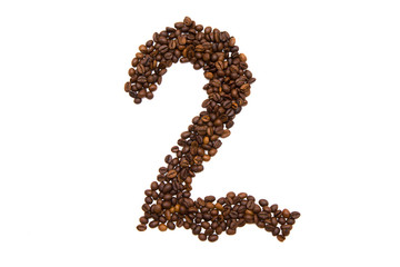 number two of coffee beans