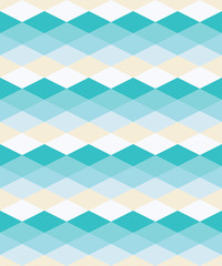 Seamless colorful decorative vector background with geometric shapes