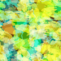 Fototapeta na wymiar Seamless pattern with watercolor