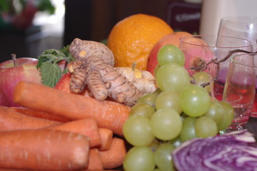 accumulation de fruit et légume