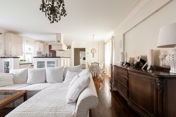 Bright living room