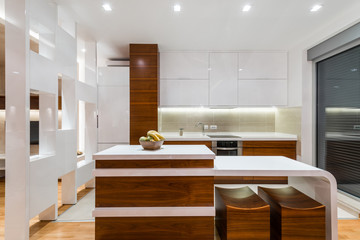 Luxury kitchen interior