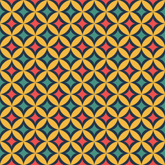 Fototapeta premium Geometric seamless pattern