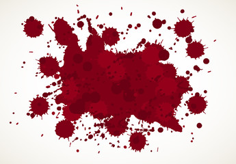 Blood Splatter Background