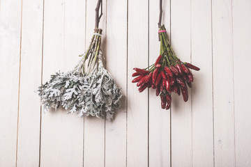 Naklejka premium Vintage flower decoration