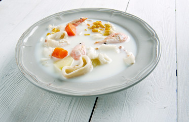 Irish fish chowder
