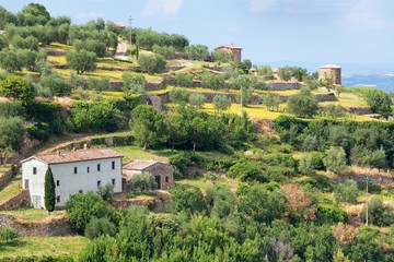 The picturesque Tuscan countryside