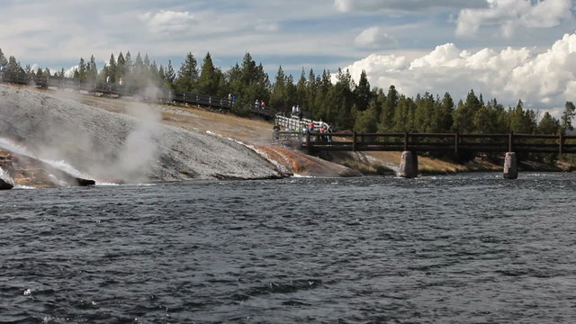 River Yellowstone foot bridge P HD 2999