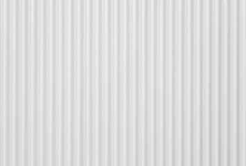 Obraz premium White corrugated metal background and texture surface