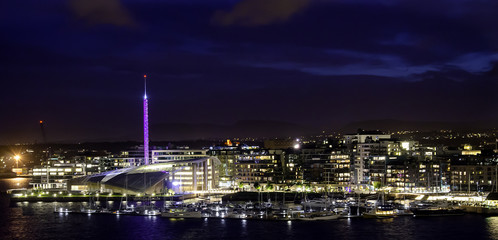 Fototapeta premium Oslo at night