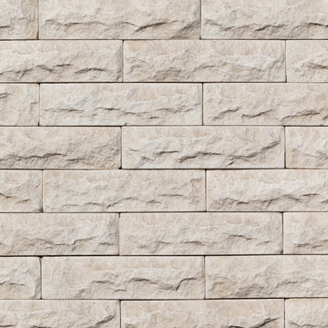 Wall Of Gray Artificial Stone