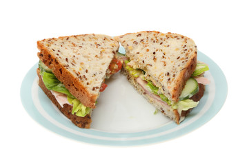 Ham salad sandwich