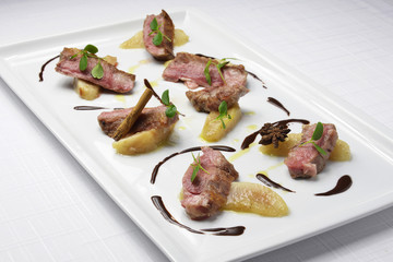 Roast pork dish