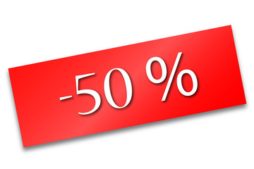 - 50 %