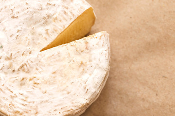 whole mature caciotta close up