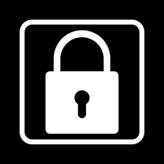 Vector lock icon