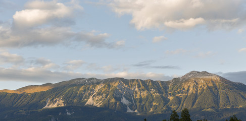 Naklejka na ściany i meble Alps in Bled, Slovenia