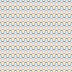 Seamless vector wrapping pattern with zigzag.