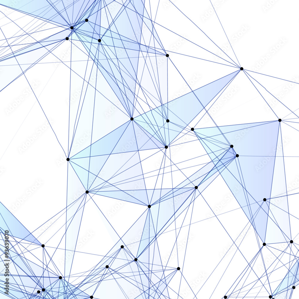 Poster abstract background with dotted grid