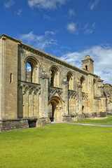 ruins of Glastonbury Abbey, Somerset, England