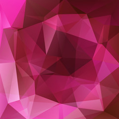 abstract background consisting of pink, purple triangles, vector