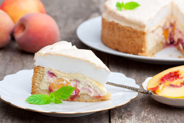 delicious homemade peach pie