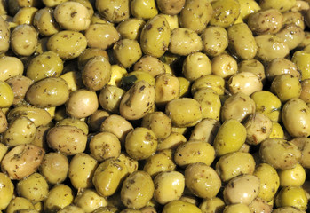 Green olives