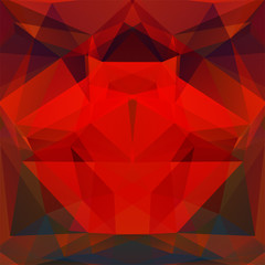 abstract background consisting of red, black triangles