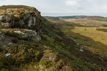 Great Wanney Crag. Northumberland. England. UK.
