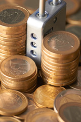 coins with lock