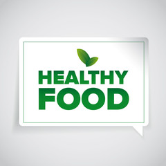 Healthy food vector