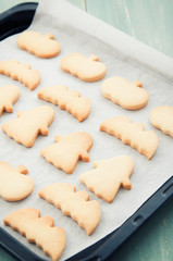 手作りのハロウィンクッキー