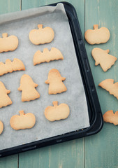 手作りのハロウィンクッキー