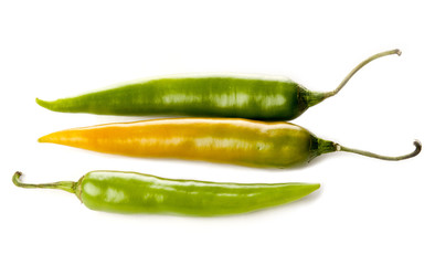 The three pepper isolated