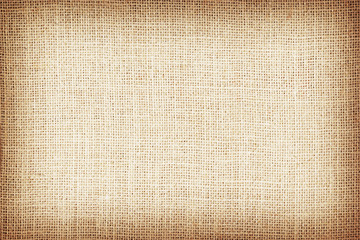 Natural brown sackcloth textured for background