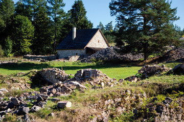 klastorisko monastery ruins
