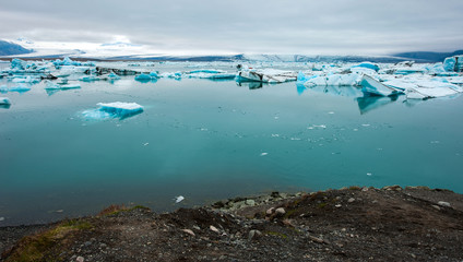 Jokulsarlon, glacier lagoon, Iceland