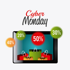 Cyber monday shopping season