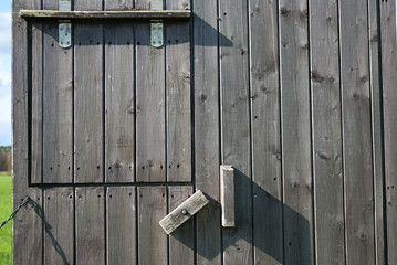 Alte Holz Wand, Hintergrund, Vintage