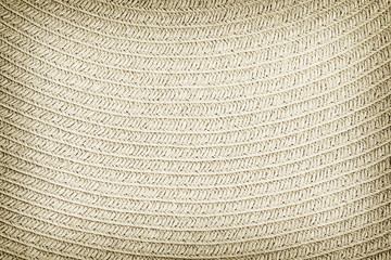 Woven straw background or texture